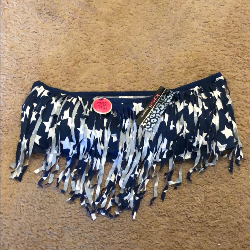 Fringe star bandeau
